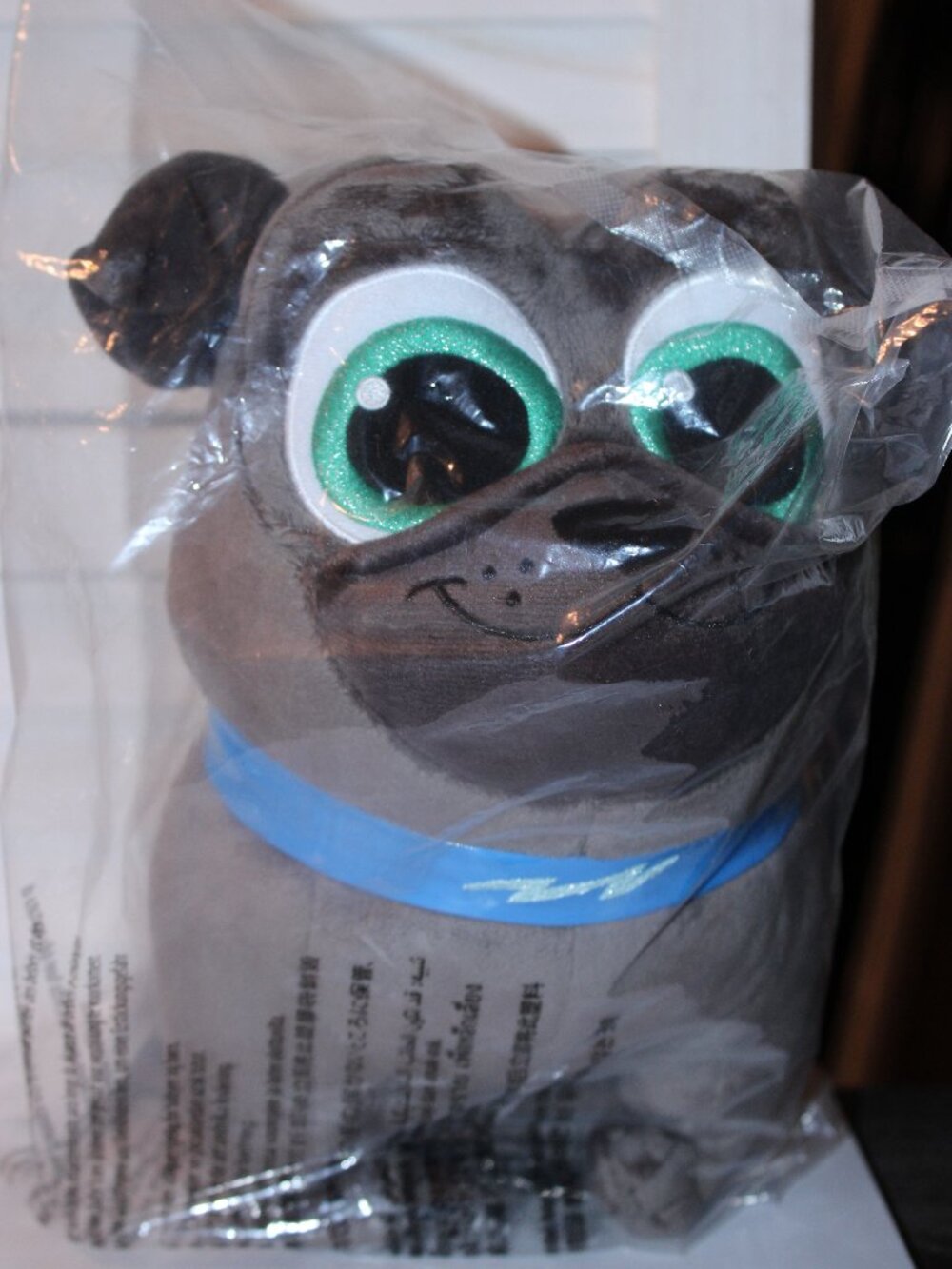 New in Bag Puppy Dog Pals Plush Bingo Stuffed Animal Toy Disney Pug